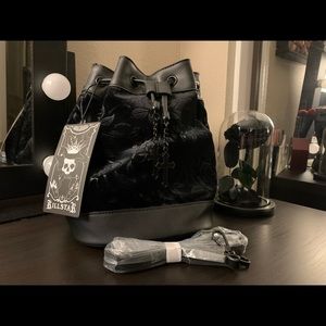 At Nightfall Velvet Handbag